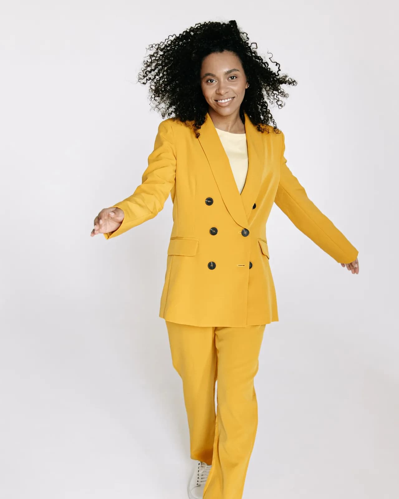 Blazer Oversized Amarelo, cor amarelo